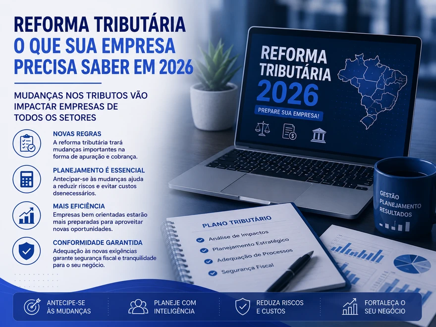 Reforma Tributária: o que sua empresa precisa saber em 2026