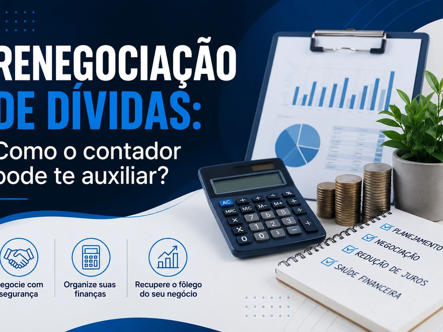 Renegociação de dívidas: como o contador pode ajudar sua empresa a recuperar o equilíbrio financeiro